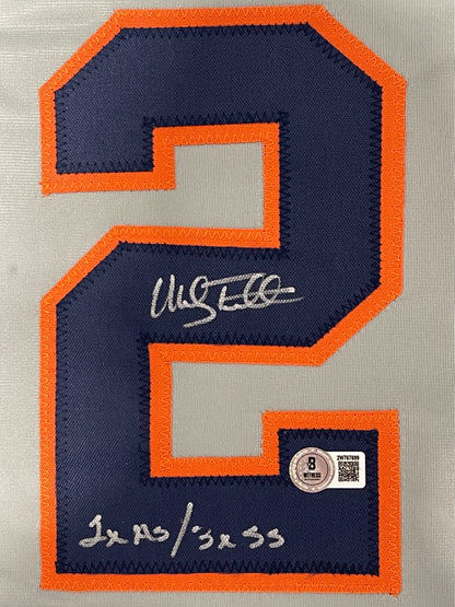 Mickey Tettleton Signed Detroit Tigers Custom Jersey (Beckett COA)