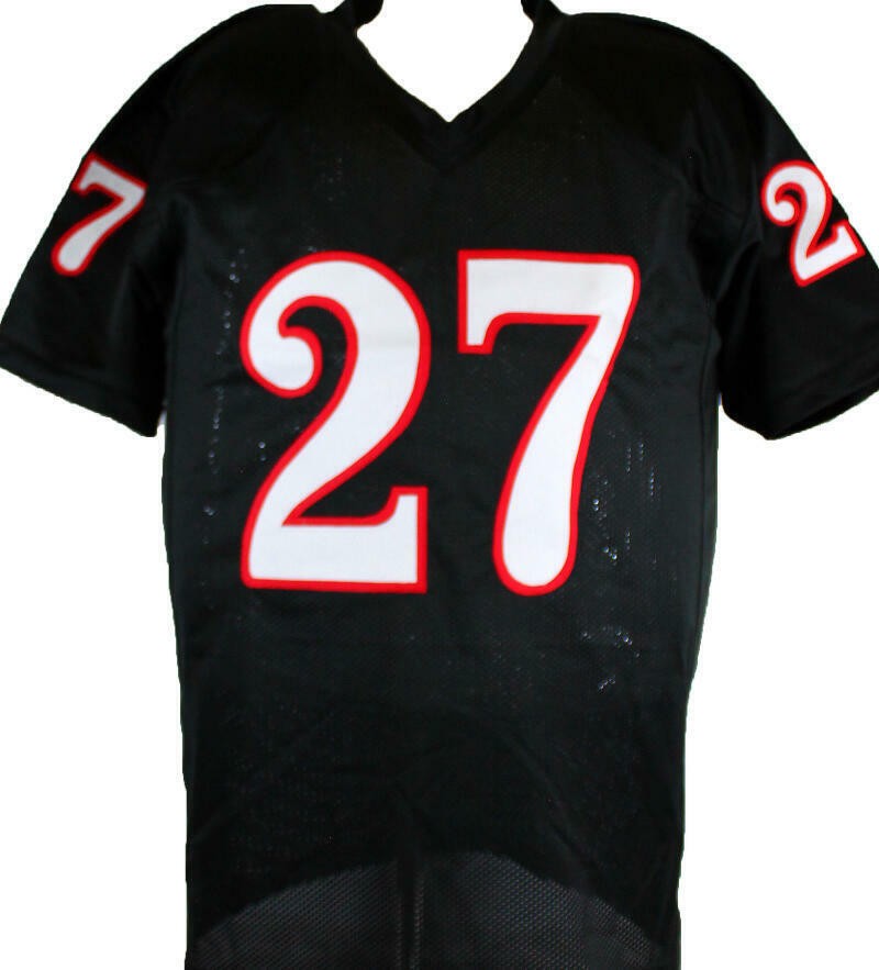 Wes Welker Autographed Black Custom Football Jersey