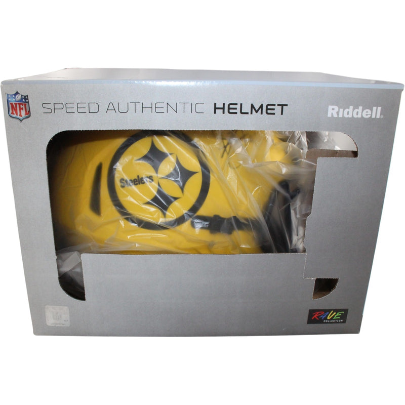 Troy Polamalu Signed Pittsburgh Steelers Authentic Rave Full Size Helmet