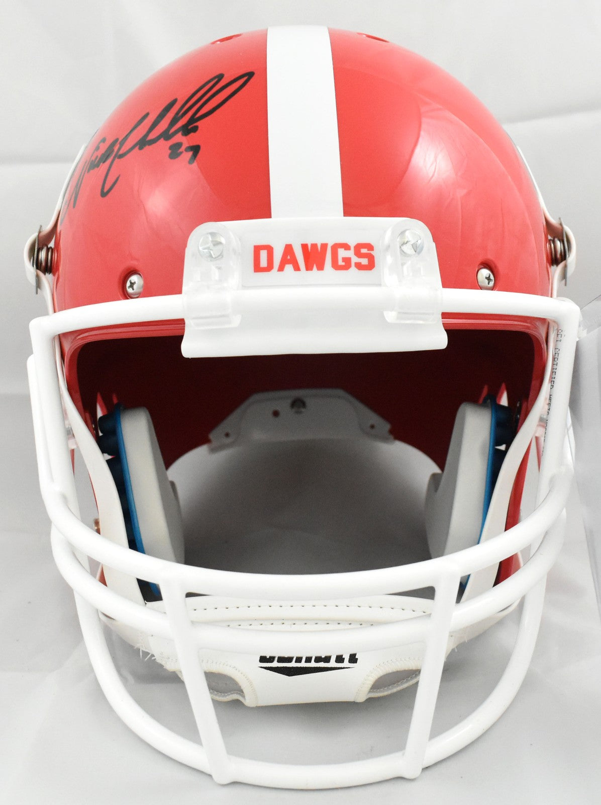 Nick Chubb Autographed Georgia Bulldogs Full Size Helmet