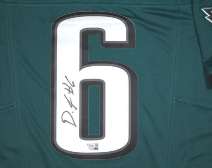 Devonta Smith Signed Philadelphia Eagles Nike Vapor Limited Jersey