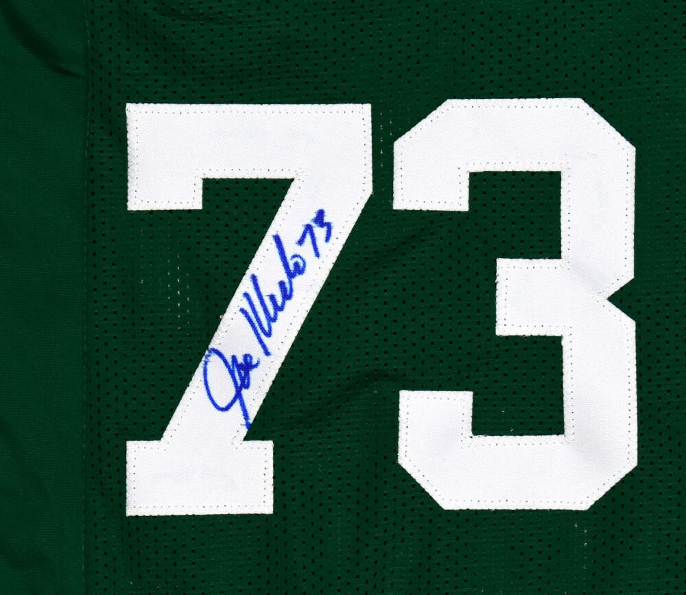 Sack Exchange Signed New York Jets Green Custom Jersey