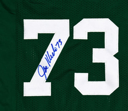 Sack Exchange Signed New York Jets Green Custom Jersey