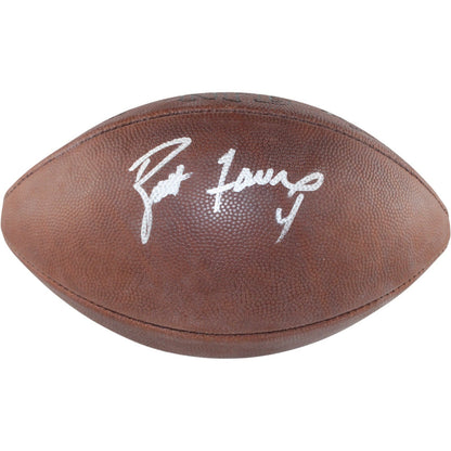 Brett Favre Autographed Green Bay Packers Wilson NFL Football