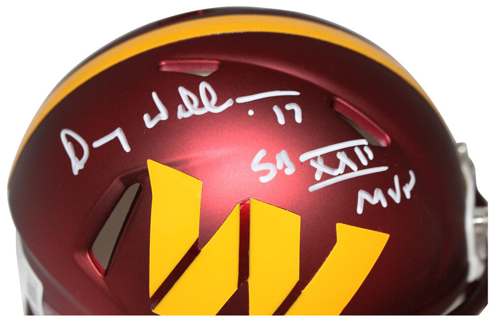 Doug Williams Autographed Washington Commanders Mini Helmet (Beckett)