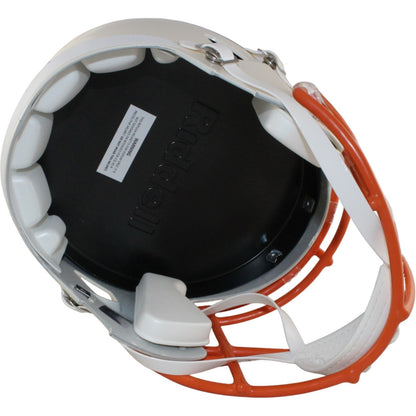 Bo Nix Autographed Denver Broncos Full Size Retro Helmet