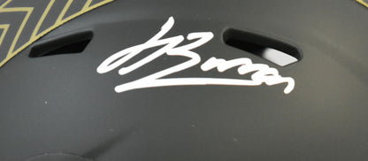 Jahdae Barron Signed Denver Broncos 2025 Salute to Service Mini Helmet