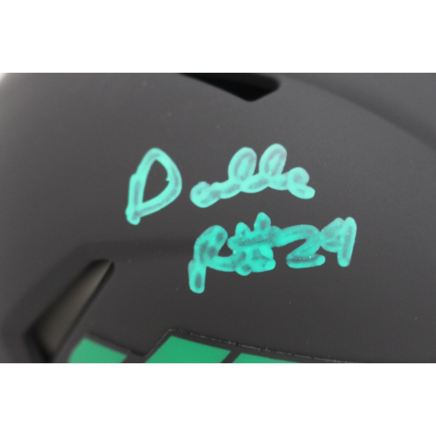 Darrelle Revis Autographed New York Jets Eclipse Mini Helmet