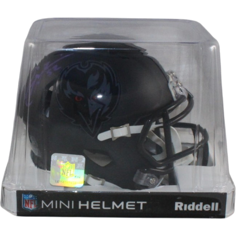Ray Lewis Signed Baltimore Ravens 2026 Alternate #2 Mini Helmet