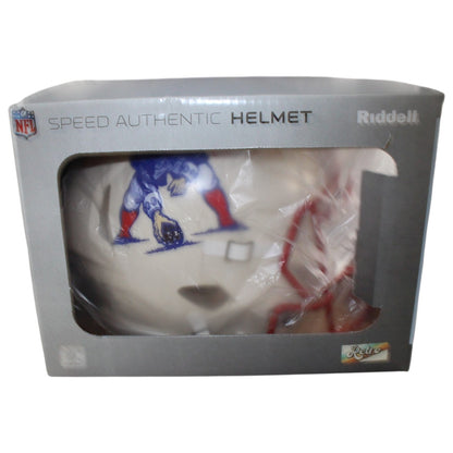 Darrelle Revis Signed New England Patriots Full Size Authentic Retro Helmet