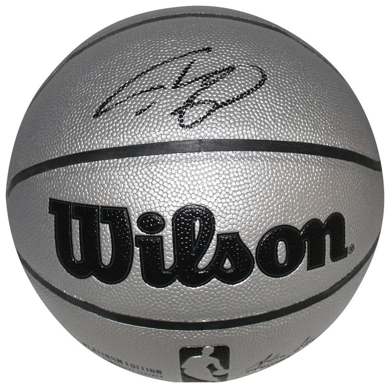 Shaquille O'Neal Autographed Los Angeles Lakers Silver Wilson Basketball