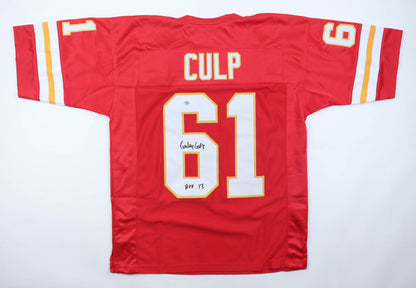 Curley Culp Autographed Kansas City Chiefs Custom Jersey