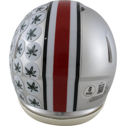 Jack Sawyer Ohio State Buckeyes Autographed Speed Mini Helmet