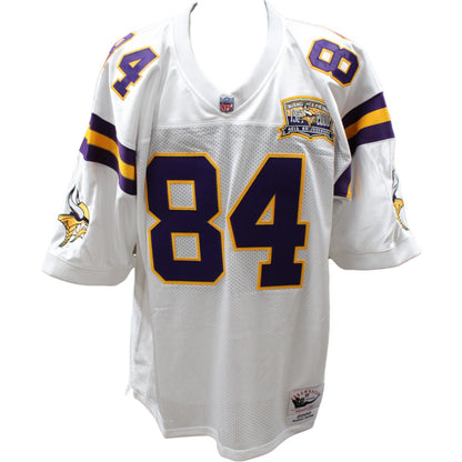 Randy Moss Signed Minnesota Vikings 2000 Mitchell & Ness White Jersey