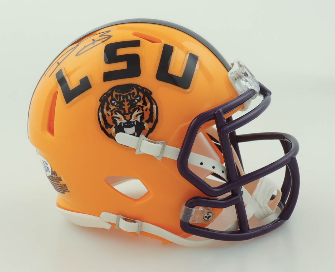 Dwayne Bowe Autographed LSU Tigers Mini Helmet