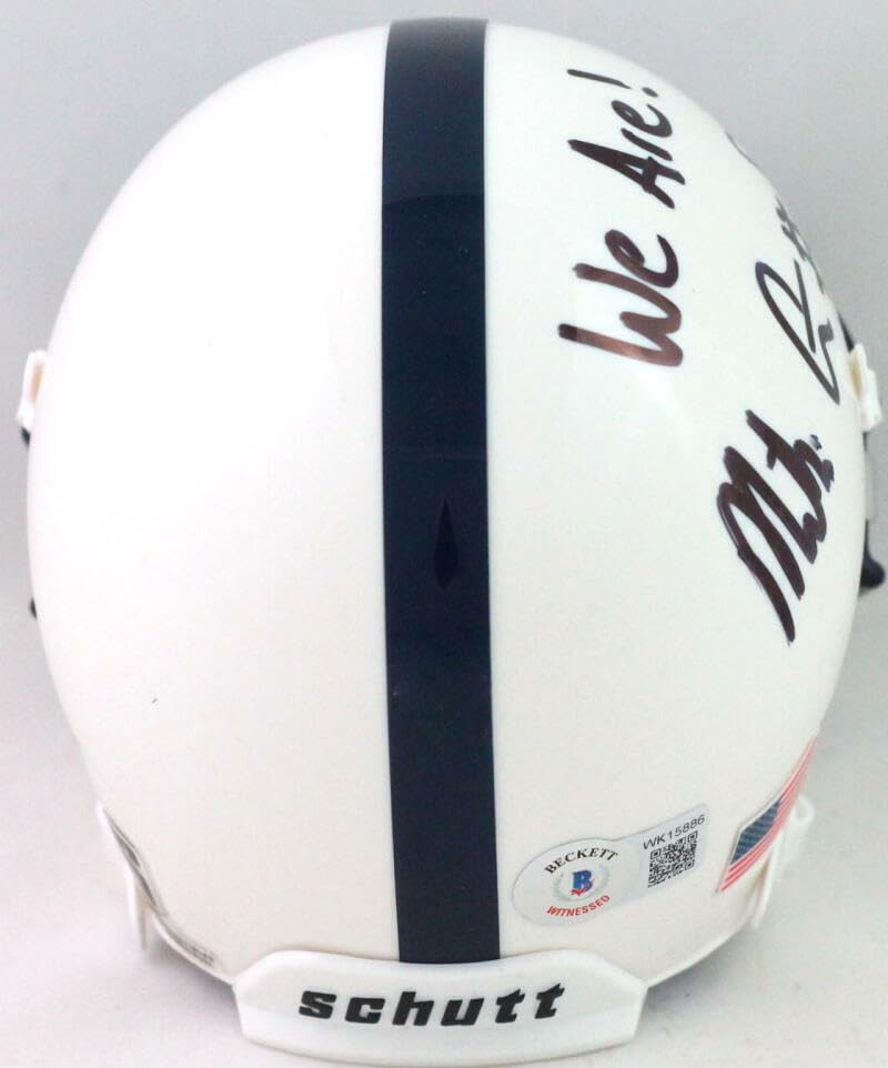 Mike Gesicki Autographed Penn State Nittany Lions Black Mini Helmet
