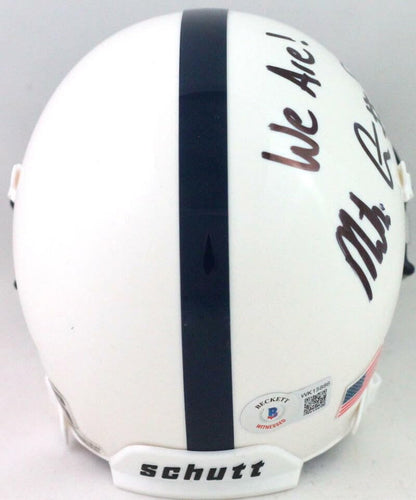Mike Gesicki Autographed Penn State Nittany Lions Black Mini Helmet