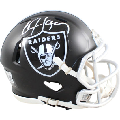 Bo Jackson Autographed Las Vegas Raiders Blaze Mini Helmet