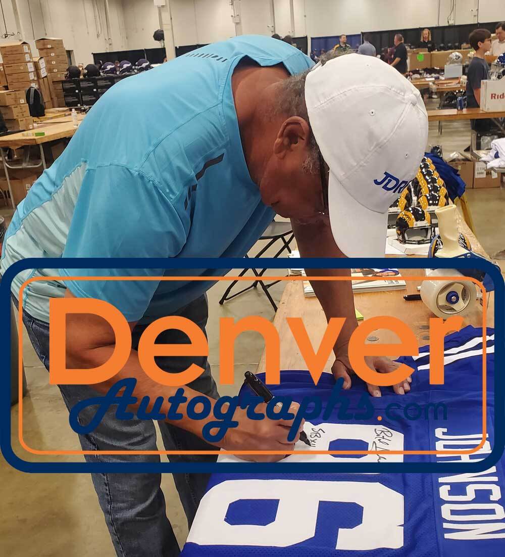 Butch Johnson Signed Dallas Cowboys Custom Football Jersey