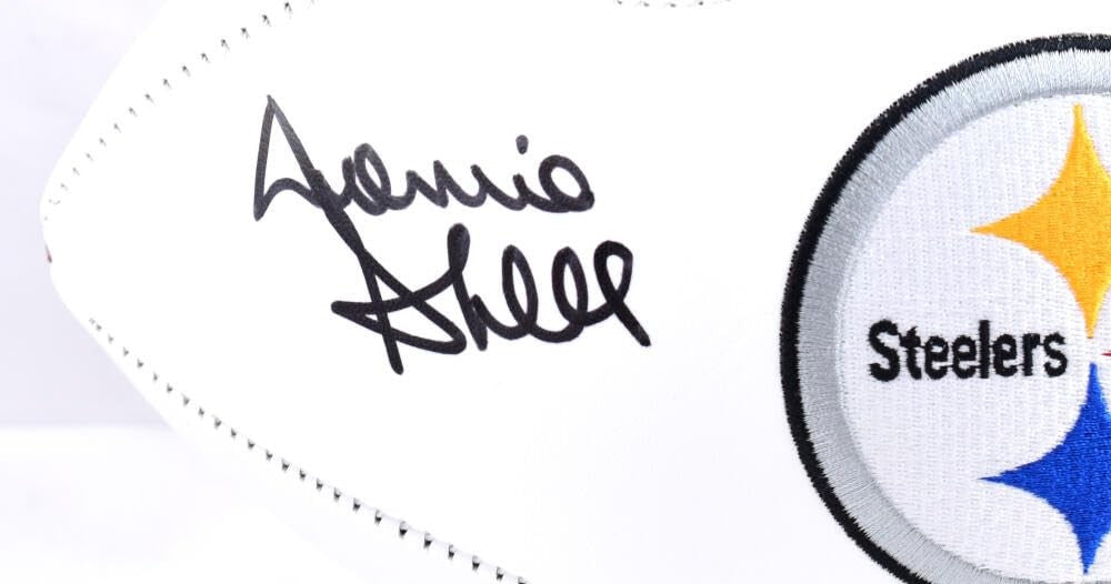 Donnie Shell Signed Pittsburgh Steelers Logo Football - HOF Inscribed