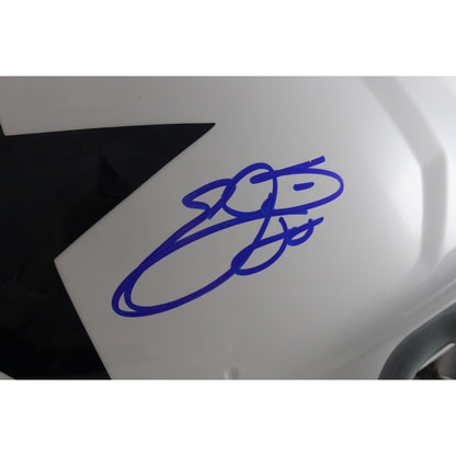 Emmitt Smith Dallas Cowboys Signed Authentic Throwback Full Size Helmet