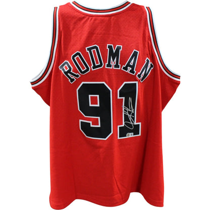 Dennis Rodman Autographed Chicago Bulls Mitchell & Ness Jersey