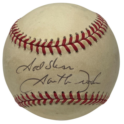 Garth Brooks Autographed Rawlings National League Baseball (JSA COA)