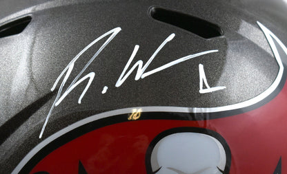 Rachaad White Signed Tampa Bay Buccaneers Full Size Speed Helmet