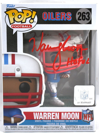 Warren Moon Autographed Houston Oilers Funko Pop #263