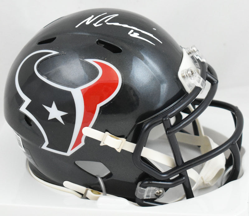 Nico Collins Signed Houston Texans Speed Mini Helmet
