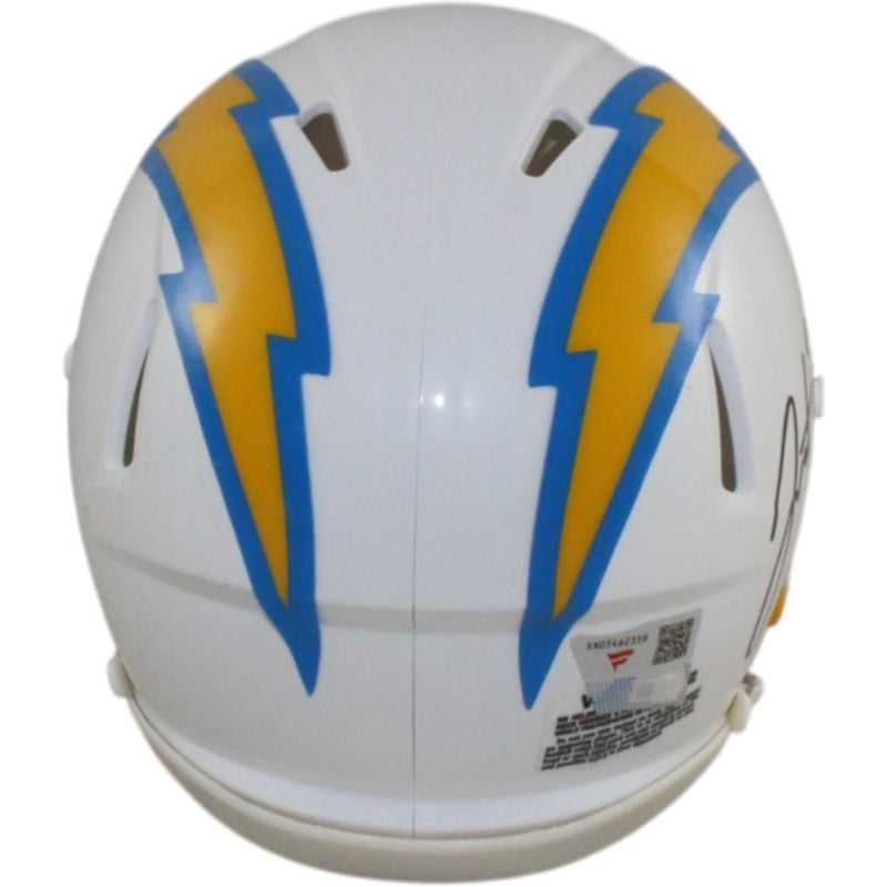 Justin Herbert Autographed Los Angeles Chargers Mini Helmet