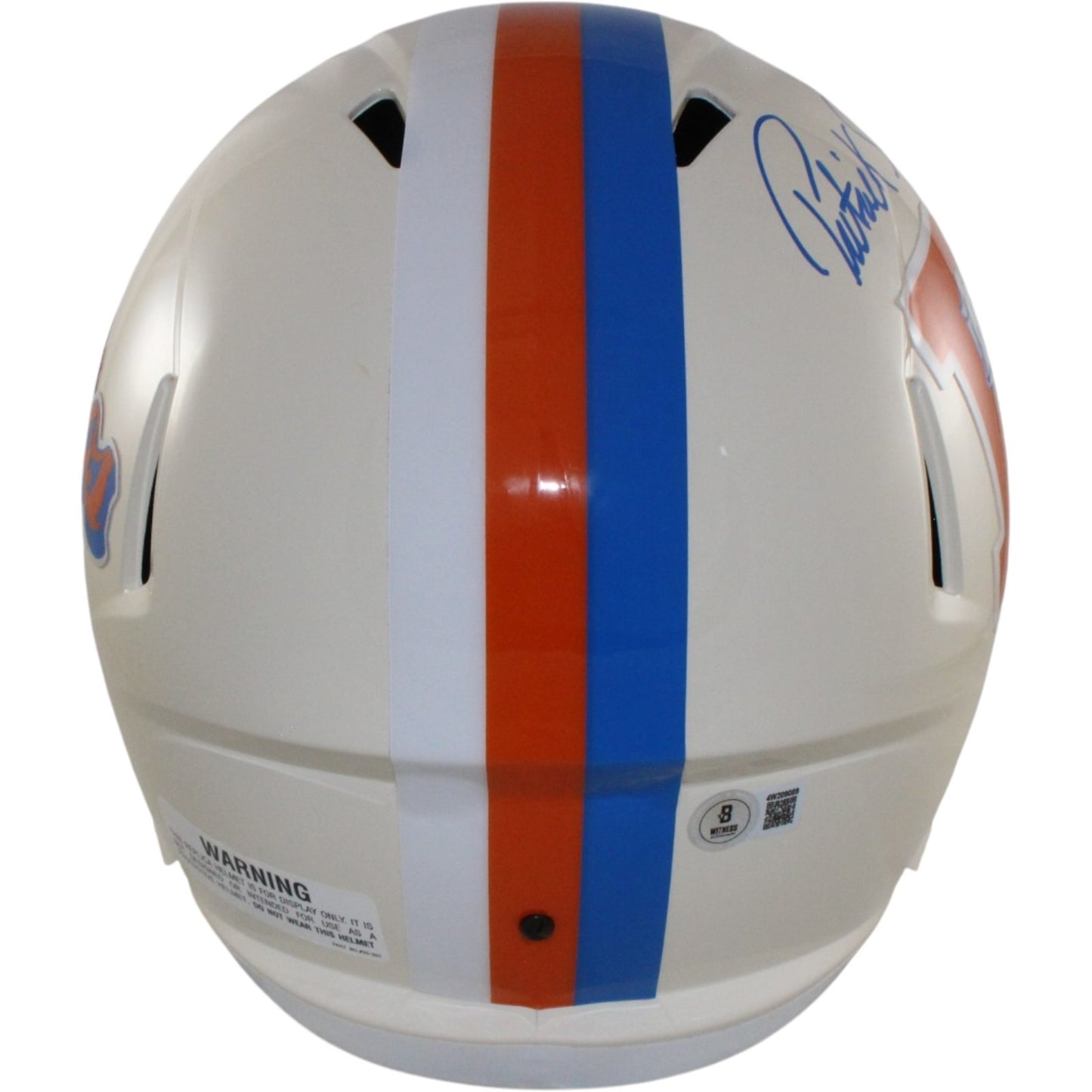 Patrick Surtain Signed Denver Broncos Full Size Retro Helmet