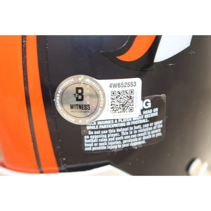 Demarcus Ware Denver Broncos Autographed Throwback VSR4 Mini Helmet