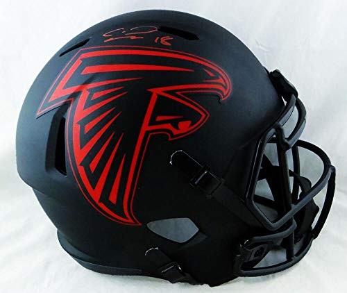 Calvin Ridley Signed Atlanta Falcons Eclipse Full Size Helmet