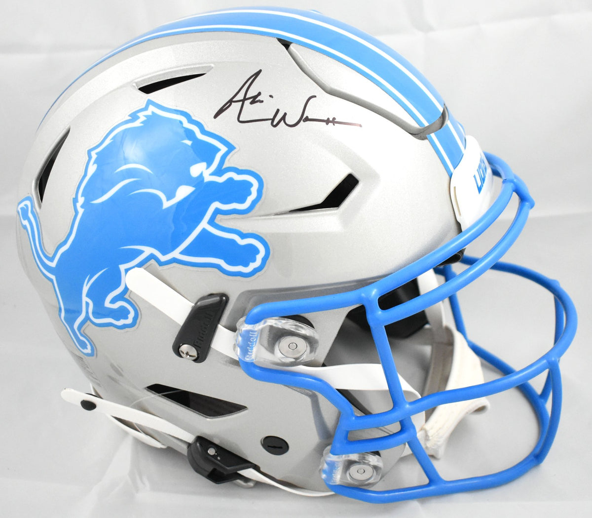 Andre Ware Signed Detroit Lions Full Size SpeedFlex Helmet