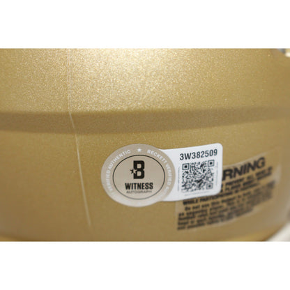 Jerome Bettis Autographed Notre Dame Fighting Irish Mini Helmet Beckett