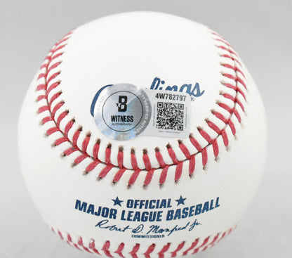 Tom Glavine Signed Official Major League Baseball - Inscribed HOF