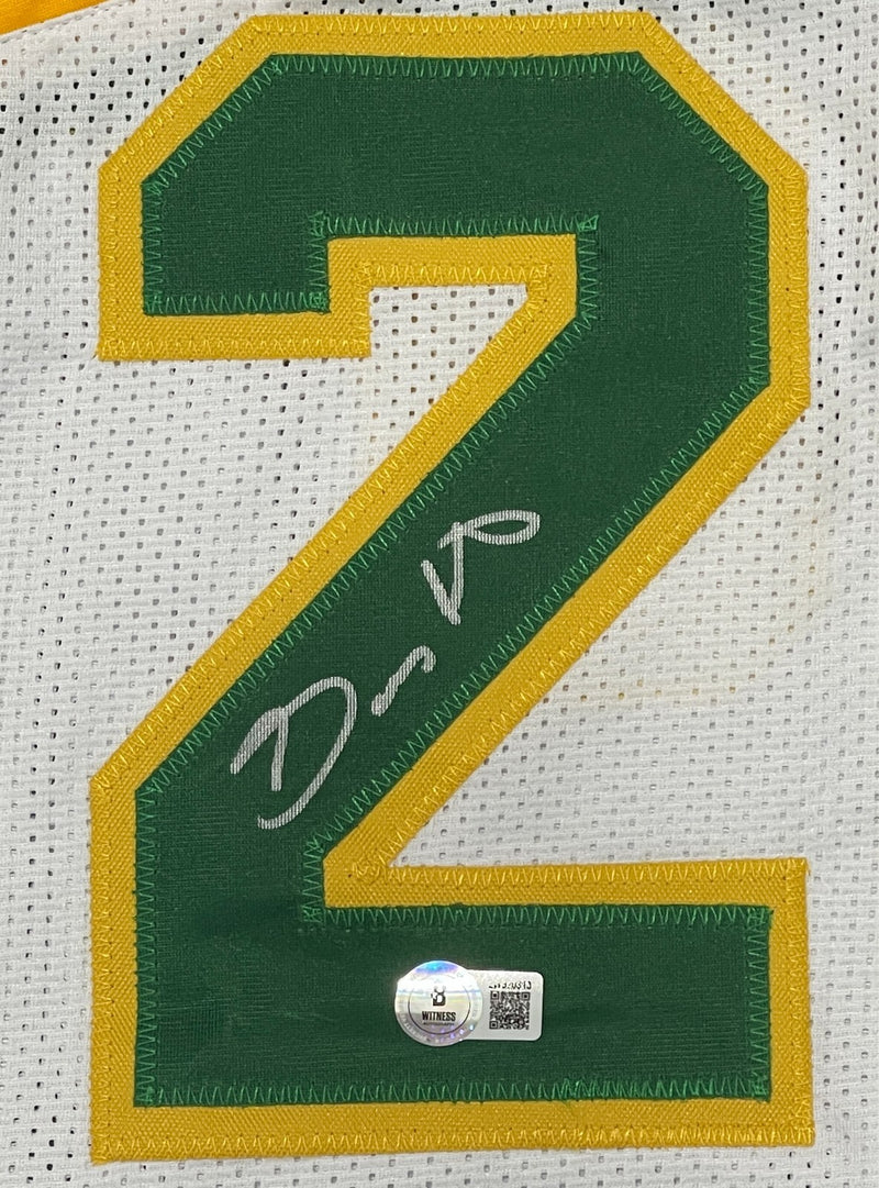 Gary Payton Signed Seattle Supersonics Custom Basketball Jersey (BAS)