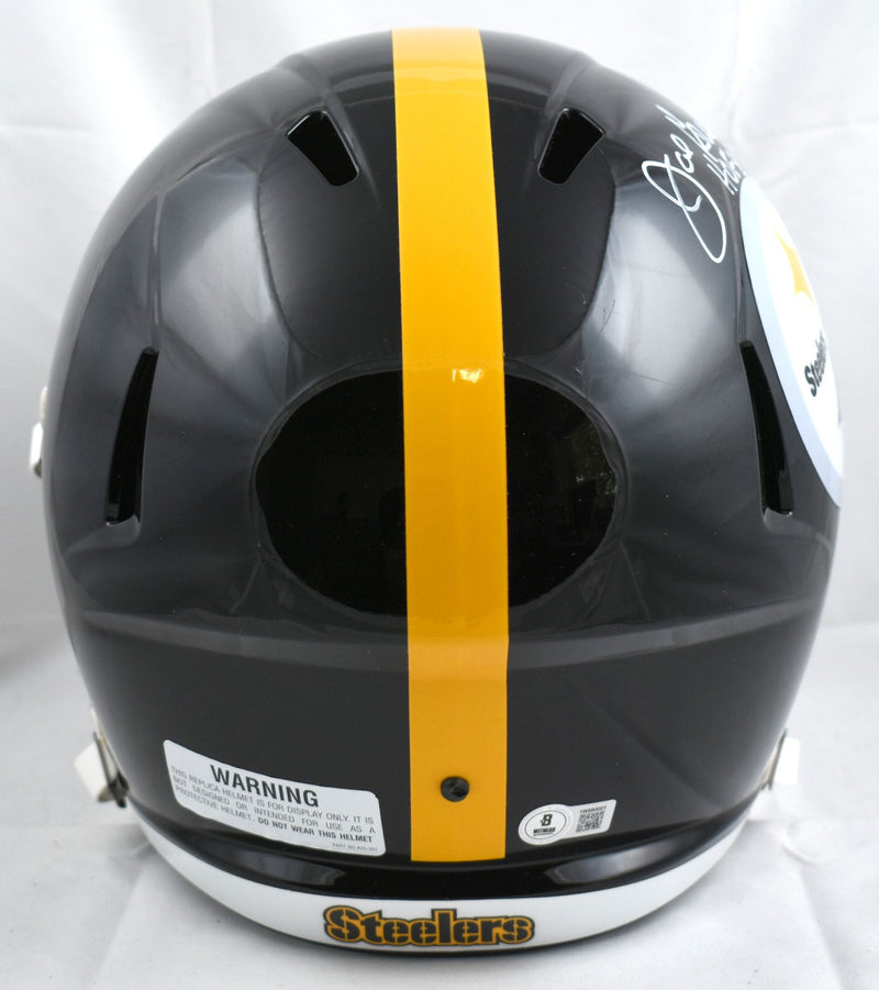 Joe Greene Signed Pittsburgh Steelers White Full Size Speed Helmet