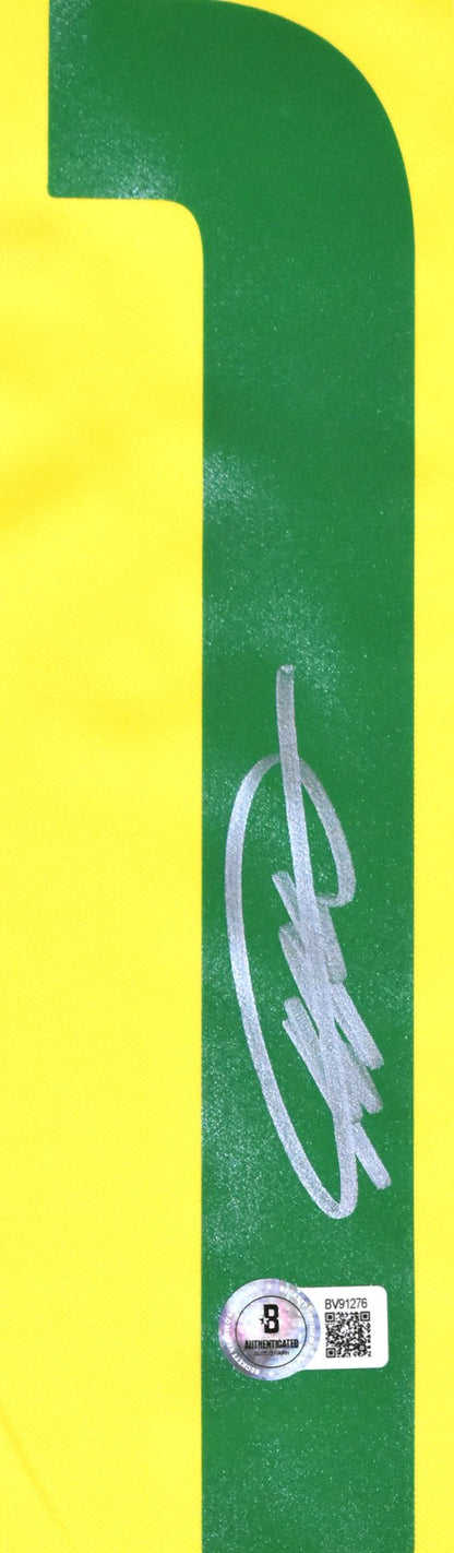 Kaka Autographed Brazil National Team Home Jersey