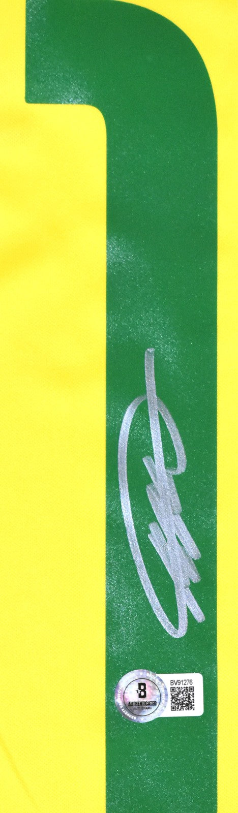 Kaka Autographed Brazil National Team Home Jersey