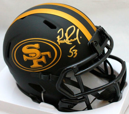 Bill Romanowski Signed San Francisco 49ers Eclipse Mini Helmet
