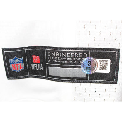 Travis Hunter Signed Jacksonville Jaguars White Nike Jersey (BAS Witnessed)
