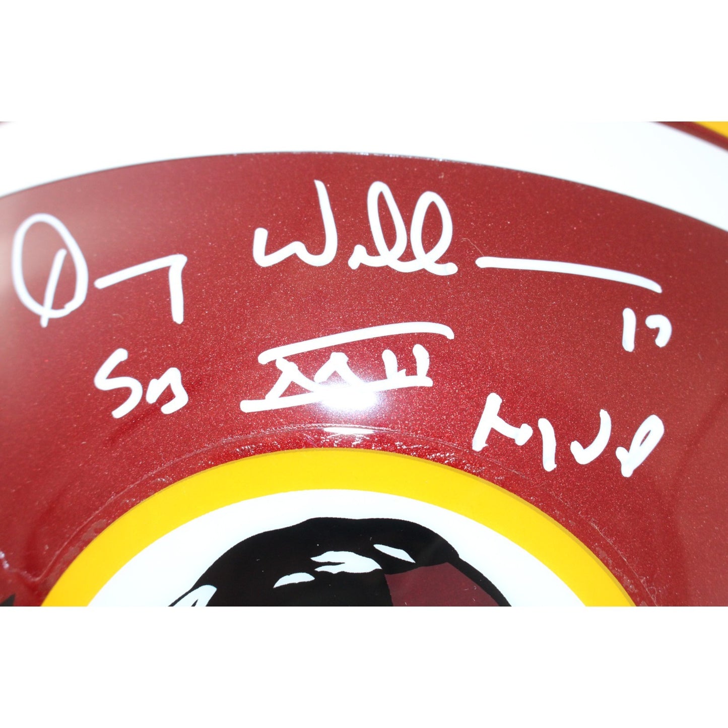 Doug Williams, Brett Rypien & John Riggins Signed Washington VSR4 Helmet