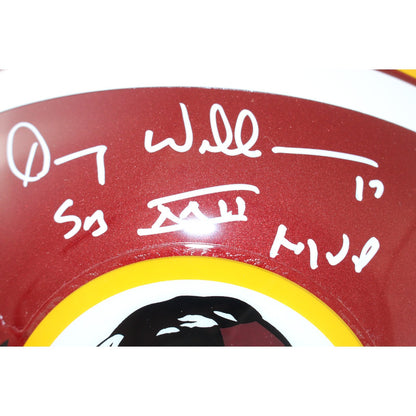 Doug Williams, Brett Rypien & John Riggins Signed Washington VSR4 Helmet