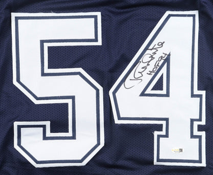 Randy White Autographed Dallas Cowboys Dark Blue Custom Jersey