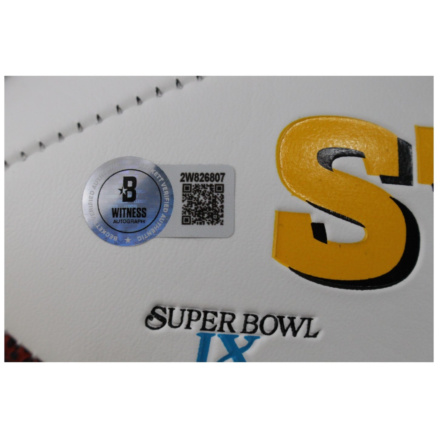 Kordell Stewart Signed Pittsburgh Steelers Logo Football (Slash Inscription)