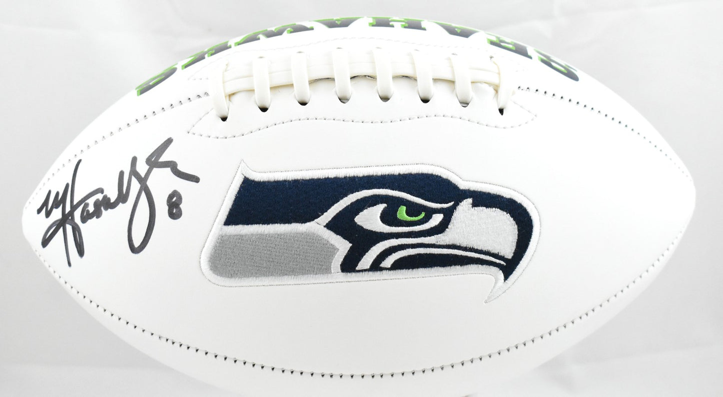 Matt Hasselbeck Signed Seattle Seahawks Logo Football