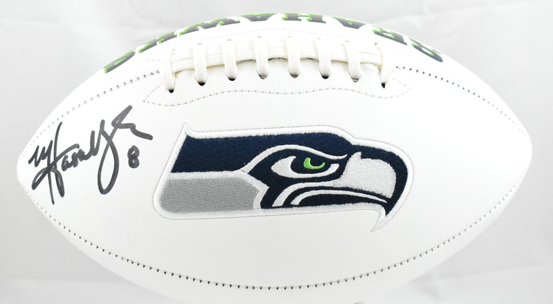 Matt Hasselbeck Signed Seattle Seahawks Logo Football