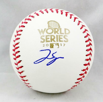 George Springer Signed 2017 World Series Official MLB Baseball